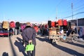 Rural farmers market in Beijing