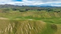 Rural farmland and countryside consisting of rolling hills and valleys