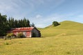 Rural farmland scene