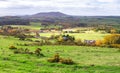 Rural farmland in Shropshire, England Royalty Free Stock Photo