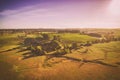 Rural farmland with vineyard, Australia Royalty Free Stock Photo