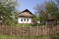 Rural farmstead. Pirogovo. Ukraine Royalty Free Stock Photo