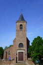 Rural Flanders, Ottergem Saint Paul\'s Conversion Church Royalty Free Stock Photo