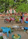 Rural Food Market, Mompos, Colombia Royalty Free Stock Photo