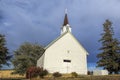 Rural Freeze Church in Idaho Royalty Free Stock Photo