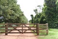 Rural Gate Royalty Free Stock Photo