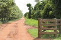 Rural Gate Royalty Free Stock Photo