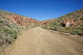 Rural Gravel Desert Road