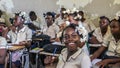 Rural Haitian Secondary teenage school children