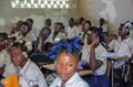 Rural Haitian teenage school children