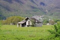 Rural house in the Alps. Royalty Free Stock Photo