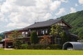 Rural house in Japan mountains