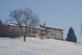 Rural houses - Wintry Alps