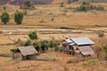 Rural houses in Xieng Khouang, Laos