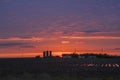 Rural Kansas Sunset