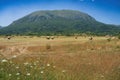 Rural landscape in the Altopiano delle Rocche, Abruzzo, Italy