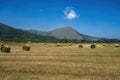 Rural landscape in the Altopiano delle Rocche, Abruzzo, Italy