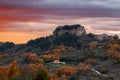 The rural landscape around Orvieto, Italy Royalty Free Stock Photo