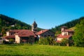 Rural landscape in Axpe village