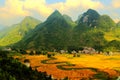 Rural landscape in Chinese counteyside Royalty Free Stock Photo