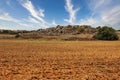 Rural landscape close to Ayia Napa, Cyprus Royalty Free Stock Photo