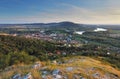 Rural landscape country in Bratislava city