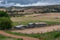 Rural landscape with farm around Richmond, Tasmania, Australia Royalty Free Stock Photo