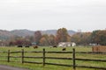 Rural Landscape Farmhouse Royalty Free Stock Photo