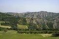 Rural landscape on the hills near Imola and Riolo Terme Royalty Free Stock Photo