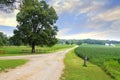 Rural landscape in Indiana Royalty Free Stock Photo