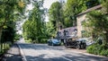 Rural landscape in Ironbridge. England. Royalty Free Stock Photo