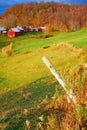 Rural landscape in late fall Royalty Free Stock Photo