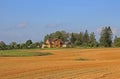 Rural Landscape, Latvia Royalty Free Stock Photo