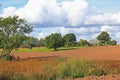 Rural Landscape, Latvia Royalty Free Stock Photo