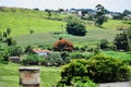 Rural landscape in the middle of the small town of AndrelÃ¢ndia