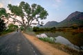 Rural landscape near bankura west bengal Royalty Free Stock Photo