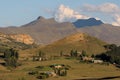 Rural landscape near Clarens, South Africa Royalty Free Stock Photo