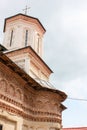 Rural Landscape with old monastery in Romania Royalty Free Stock Photo