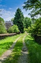 Rural landscape of an old vilage in Maramures