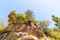 Rural landscape and rocks in Cerro ChapadÃÂ£o, Brazil 05