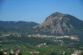 Rural landscape in Sannio, Benevento province, Italy