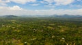 Rural landscape in Sri Lanka. Royalty Free Stock Photo