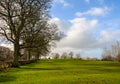 Rural landscape in winter in England Royalty Free Stock Photo