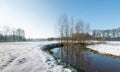 Rural landscape in wintertime Royalty Free Stock Photo