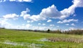 Rural Latgalian countryside. Royalty Free Stock Photo