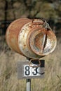 Rural Letterboxes Royalty Free Stock Photo