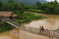 Rural life in vangvieng laos