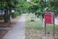 Rural mail post box