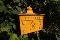 Rural Mailbox outside Madrid Spain Royalty Free Stock Photo