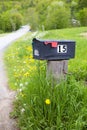 Rural mailbox Royalty Free Stock Photo